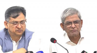 জুলাই সনদ স্বাক্ষর অনুষ্ঠানে মির্জা ফখরুল ও সালাহউদ্দিন