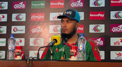 বোলারদের স্ট্রাগল দেখে চেষ্টা করেছেন রিশাদ