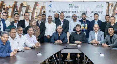 টেলিকম সংযোগকে শক্তিশালী করতে একসঙ্গে কাজ করবে গ্রামীণফোন-টেলিটক-ইডটকো