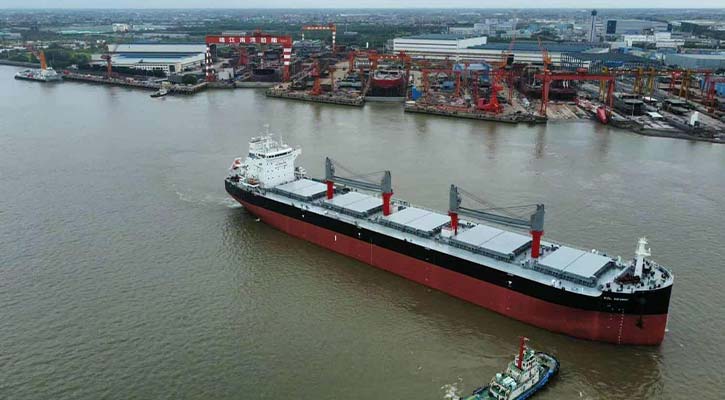 নিজের টাকায় কেনা ‘বাংলার প্রগতি’ যুক্ত হচ্ছে বিএসসির বহরে