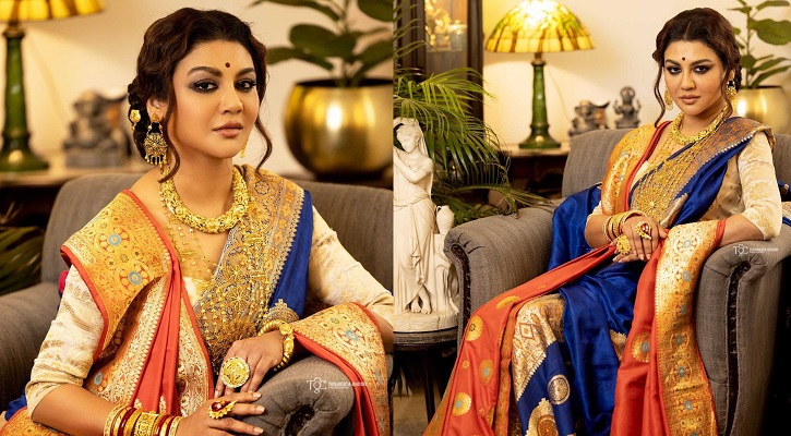 মায়ের বিয়ে-বৌভাতের শাড়িতে জয়া, ফিরে গেলেন স্মৃতিতে 