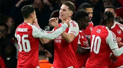 আতলেতিকোকে বিধ্বস্ত করে আর্সেনালের টানা তৃতীয় জয়