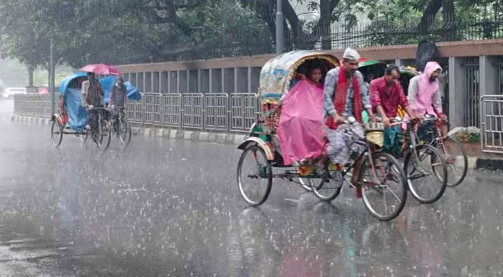 দুই বিভাগে বজ্রসহ বৃষ্টি হতে পারে