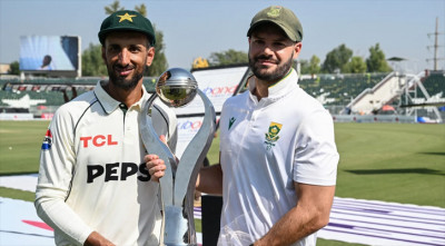 প্রোটিয়া স্পিনে বিধ্বস্ত পাকিস্তান, দাপুটে জয়ে সিরিজ ড্র করল দ. আফ্রিকা