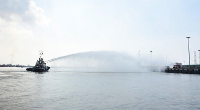 চট্টগ্রাম বন্দরে যৌথ অগ্নিনির্বাপণ মহড়া